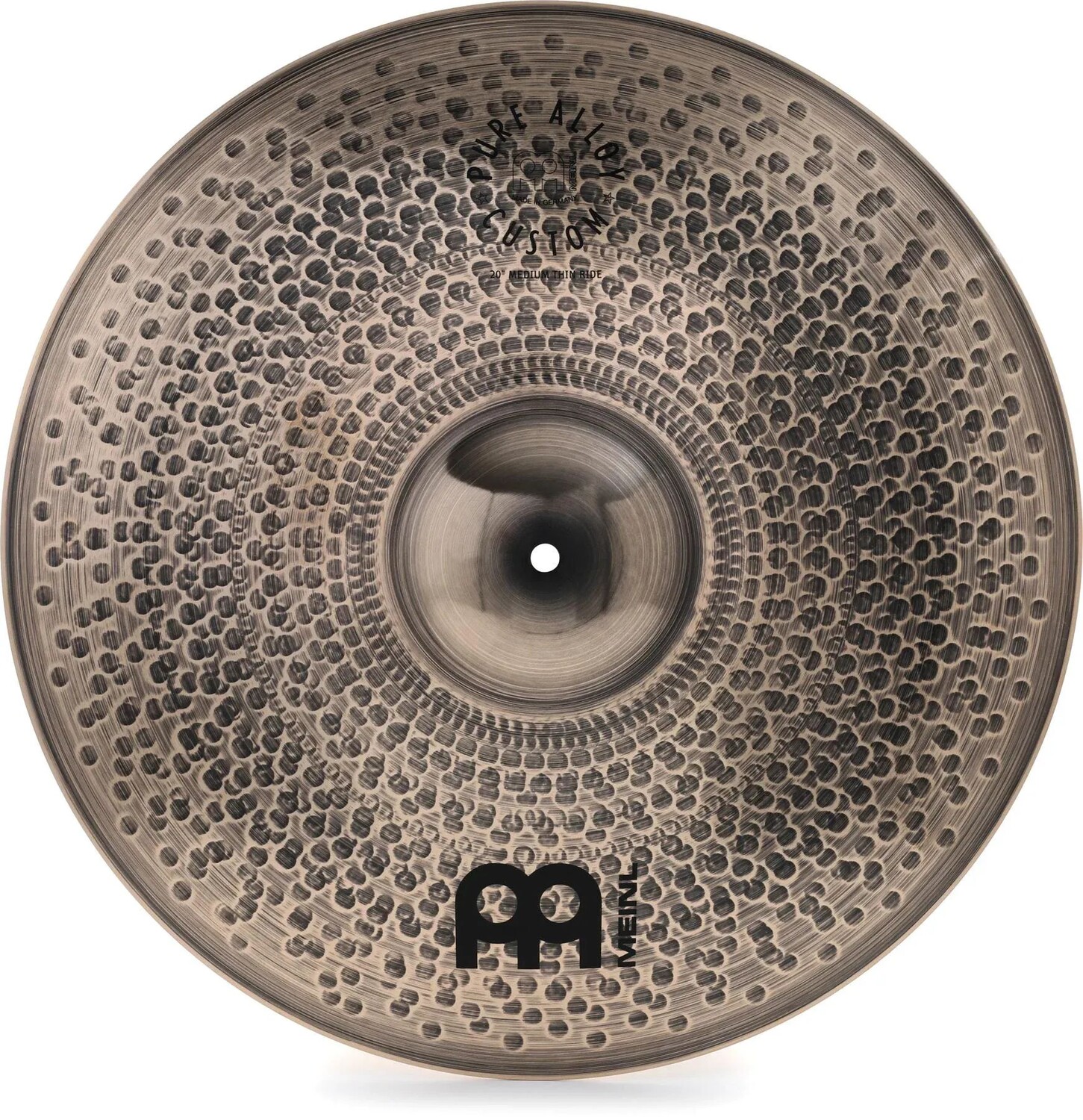 

Тарелки Meinl 20-дюймовая тарелка Custom Medium/Thin Ride из чистого сплава