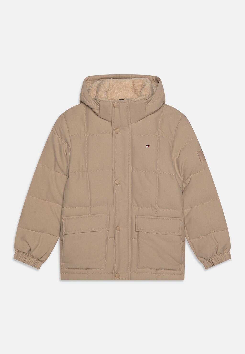 

Куртка зимняя Square Quilted Unisex Tommy Hilfiger, бежевый