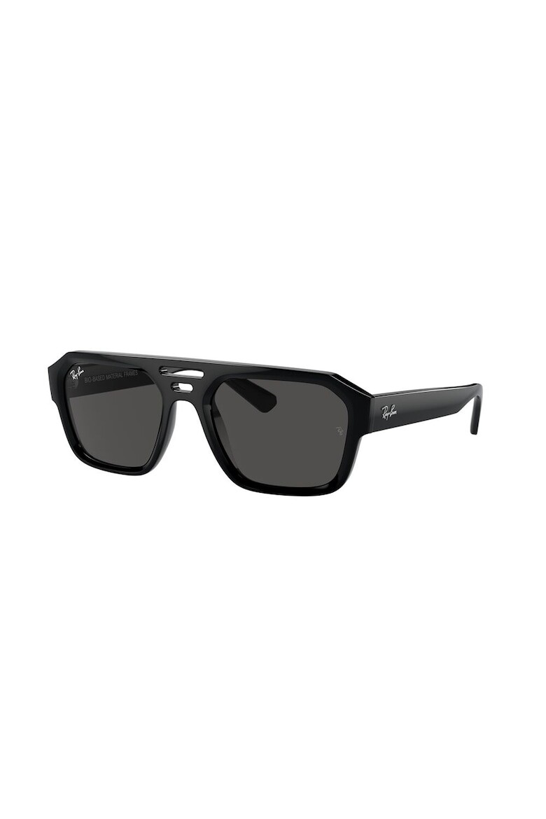 

Прямоугольные солнцезащитные очки Ray-Ban, черный