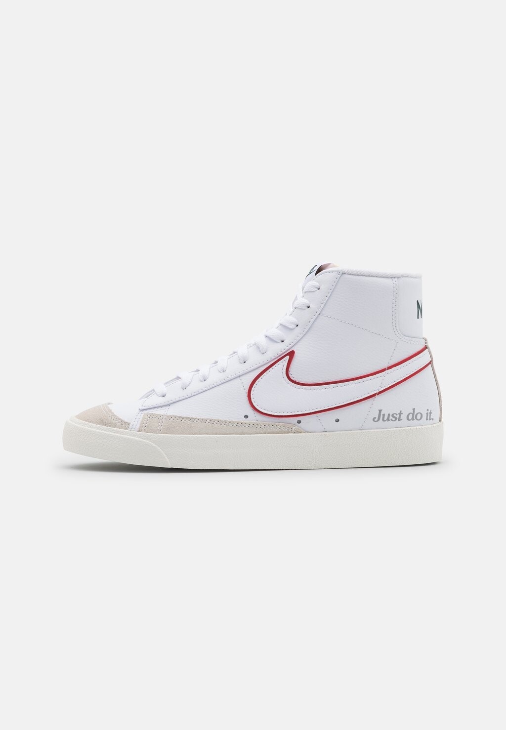 

Высокие кроссовки Nike Blazer Mid '77, белый / университетский красный