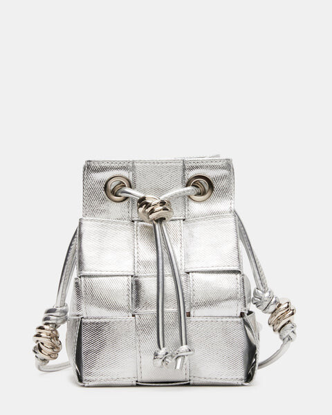 

Сумка Jamiee Bag Denim Steve Madden, серебряный