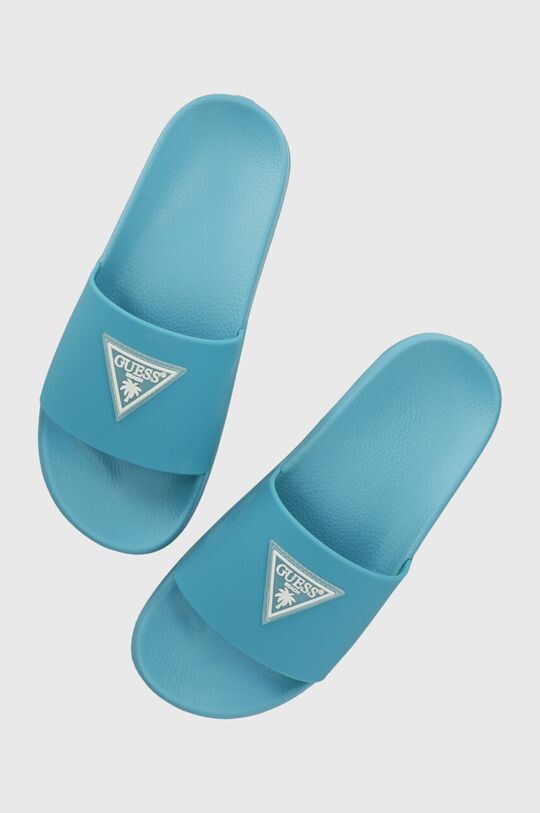 

Шлепанцы BEACH SLIPPERS Guess, бирюзовый
