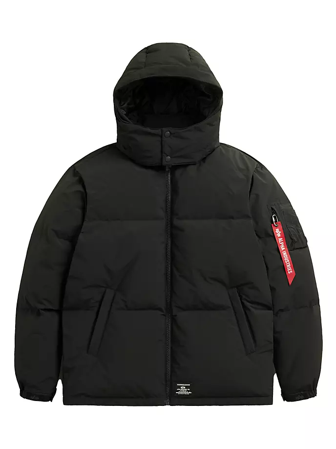 

Пуховик-парка Alpha Industries, черный
