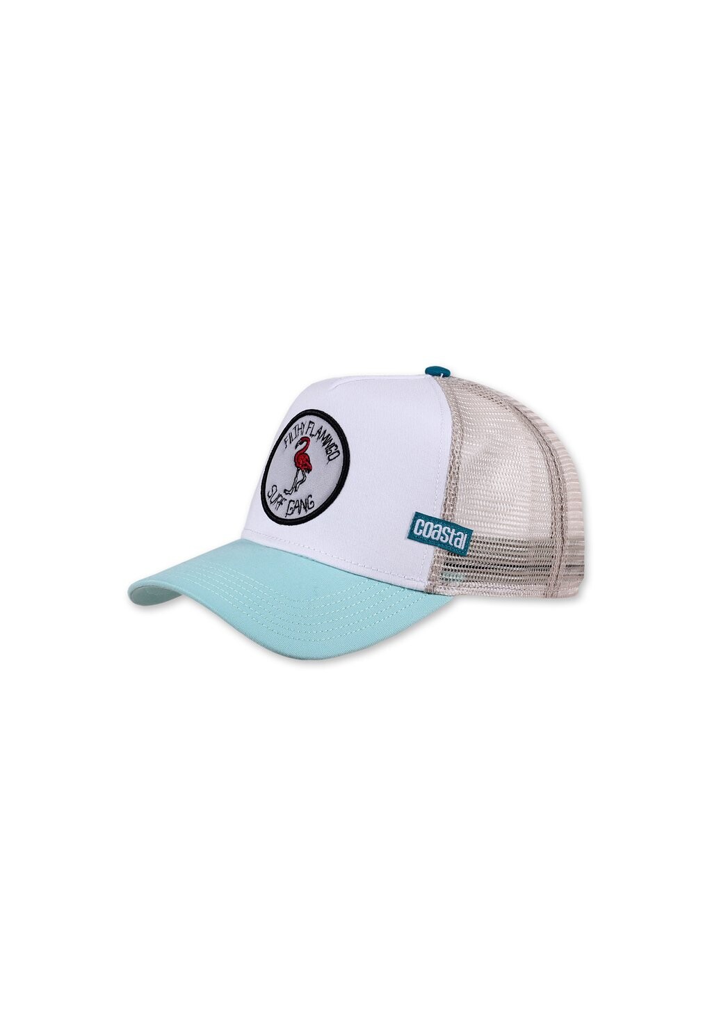 Бейсболка HFT FILTHY FLAMINGO Coastal, цвет white/pale blue/khaki