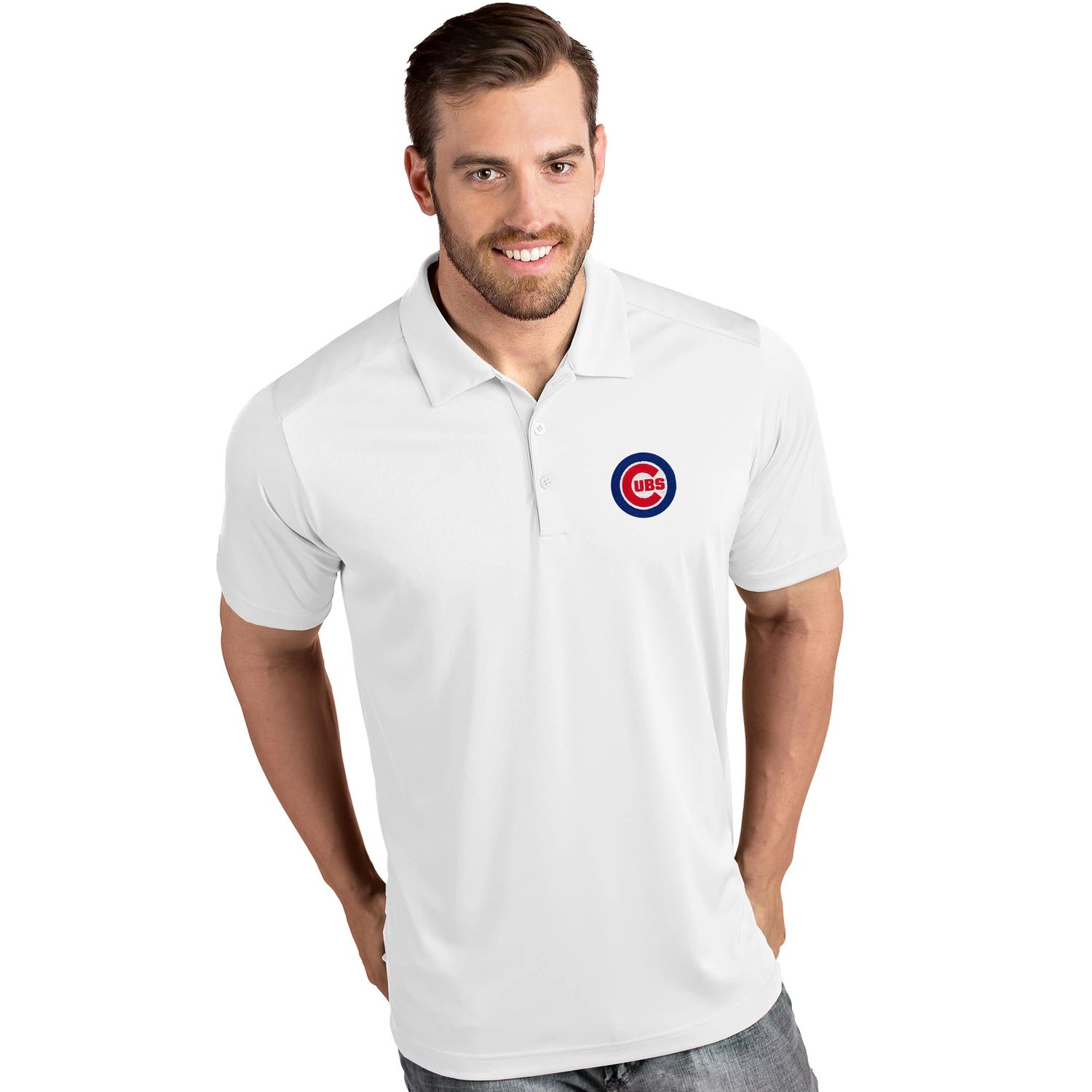 Мужская футболка-поло Chicago Cubs Tribute Antigua