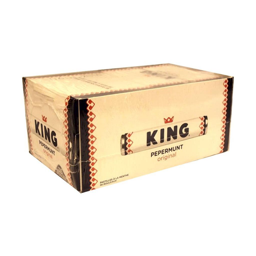 

Рулеты King original Pepermants 36 (мятные роллы) Cloetta