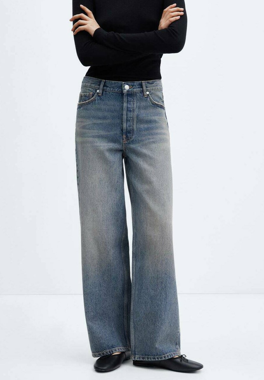 Расклешенные джинсы Massy Mango, цвет dunkelblau vintage