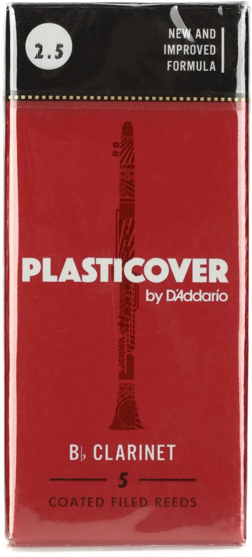 

D'Addario RRP05BCL250 Трость для кларнета Bb Plasticover — 2,5 (5 шт.)