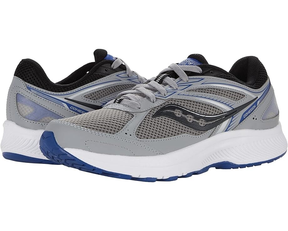 

Кроссовки Saucony Cohesion 14, цвет Alloy/Black/Sea