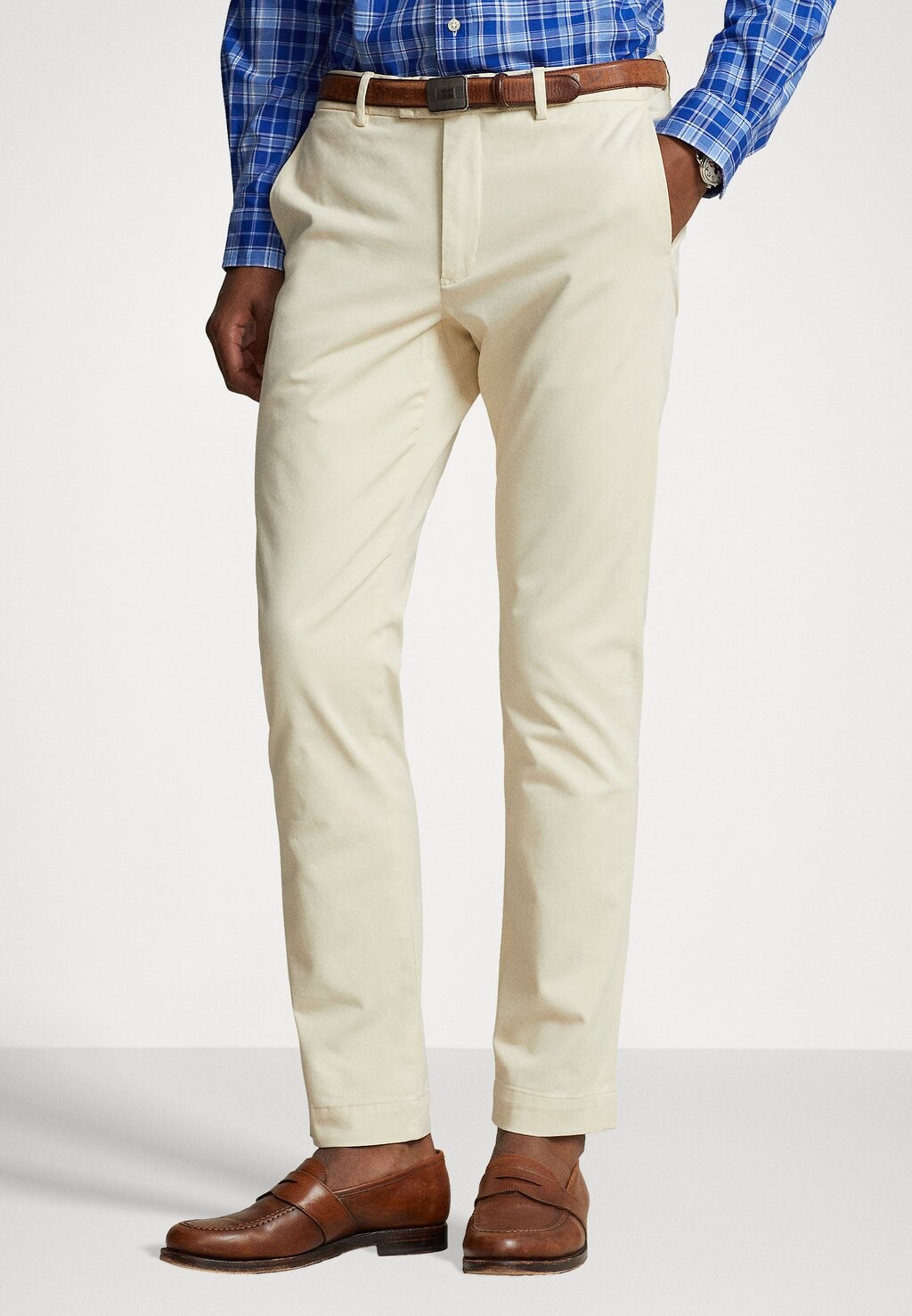 

Чиносы БРЮКИ FLAT Polo Ralph Lauren, зимний кремовый, Бежевый