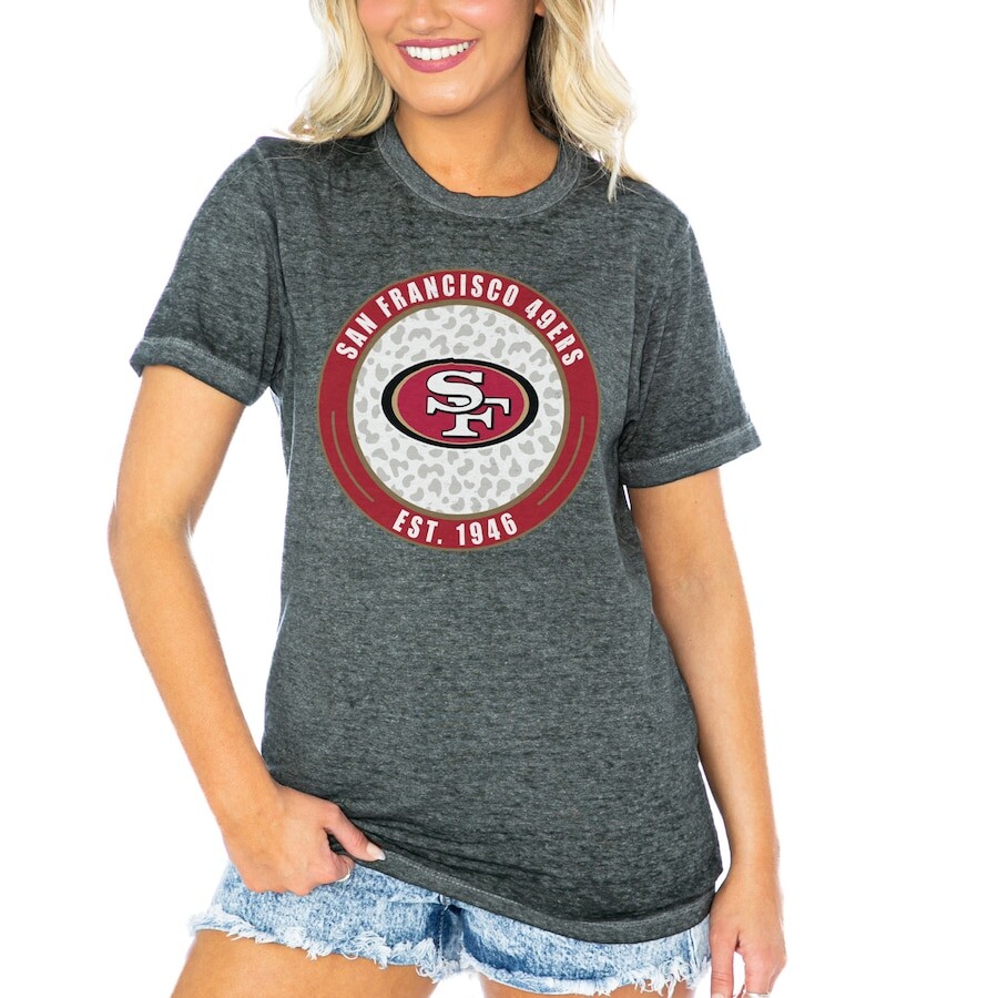 

Футболка с коротким рукавом Gameday Couture San Francisco 49Ers, угольный