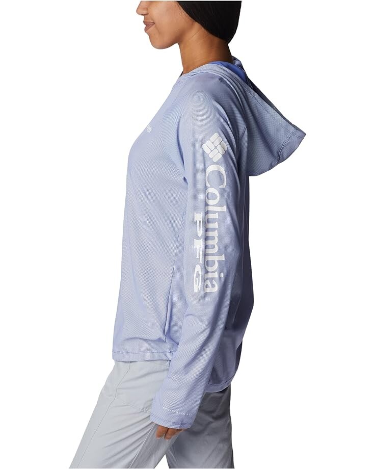 

Худи Columbia PFG Tidal Deflector Hoodie, цвет Violet Sea