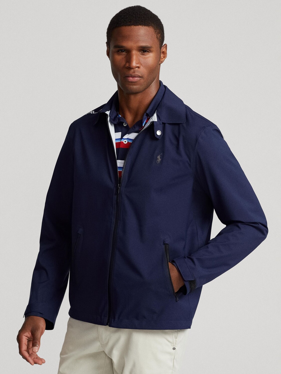

Ветровка Polo Ralph Lauren Ace с двойной подкладкой, темно-синий французский