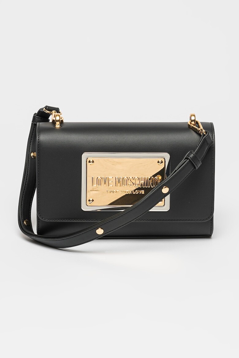

Сумка с металлическим логотипом Love Moschino, желтый