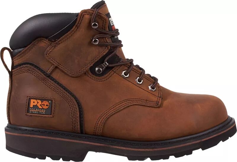 цена Мужские рабочие ботинки Timberland PRO Pit Boss 6 дюймов со стальным носком, коричневый