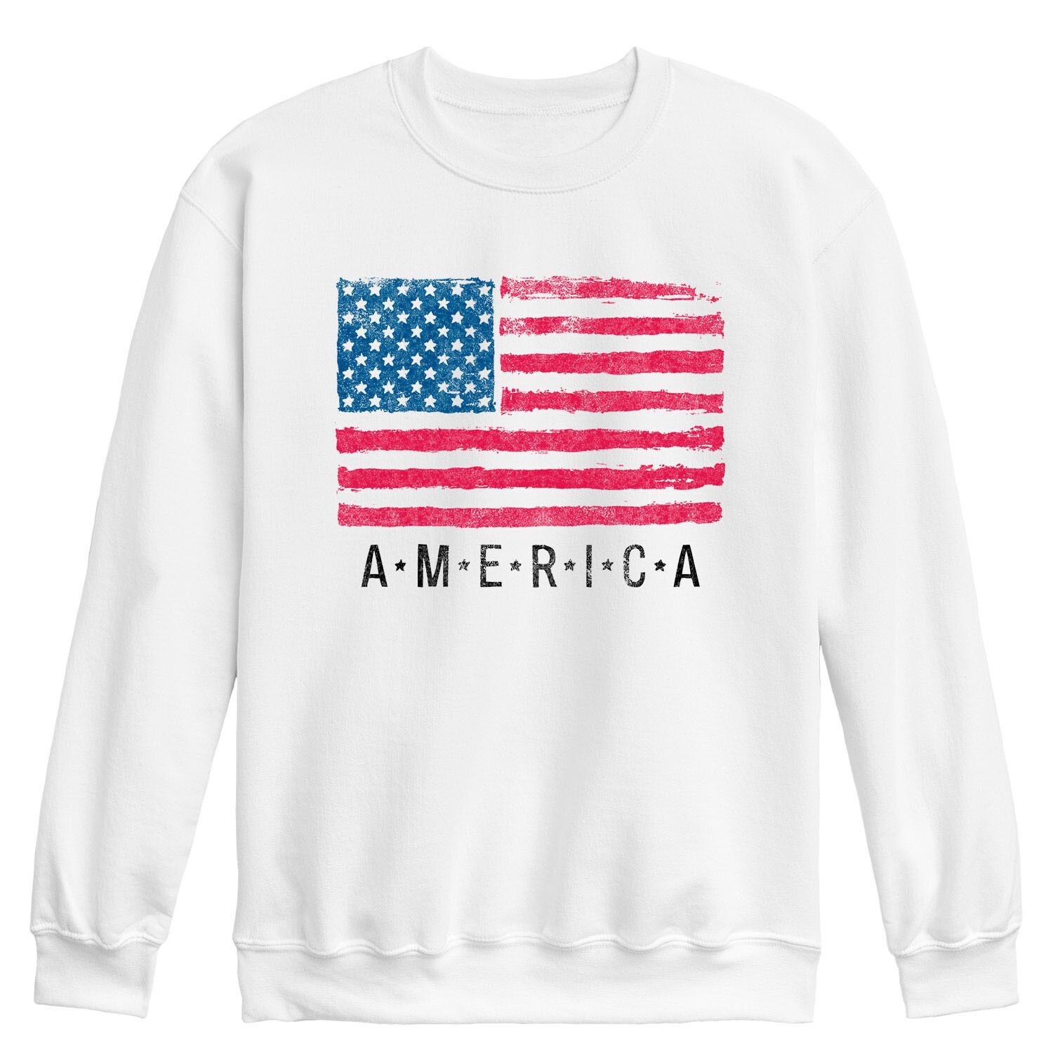 

Мужской флисовый свитшот с флагом США Licensed Character