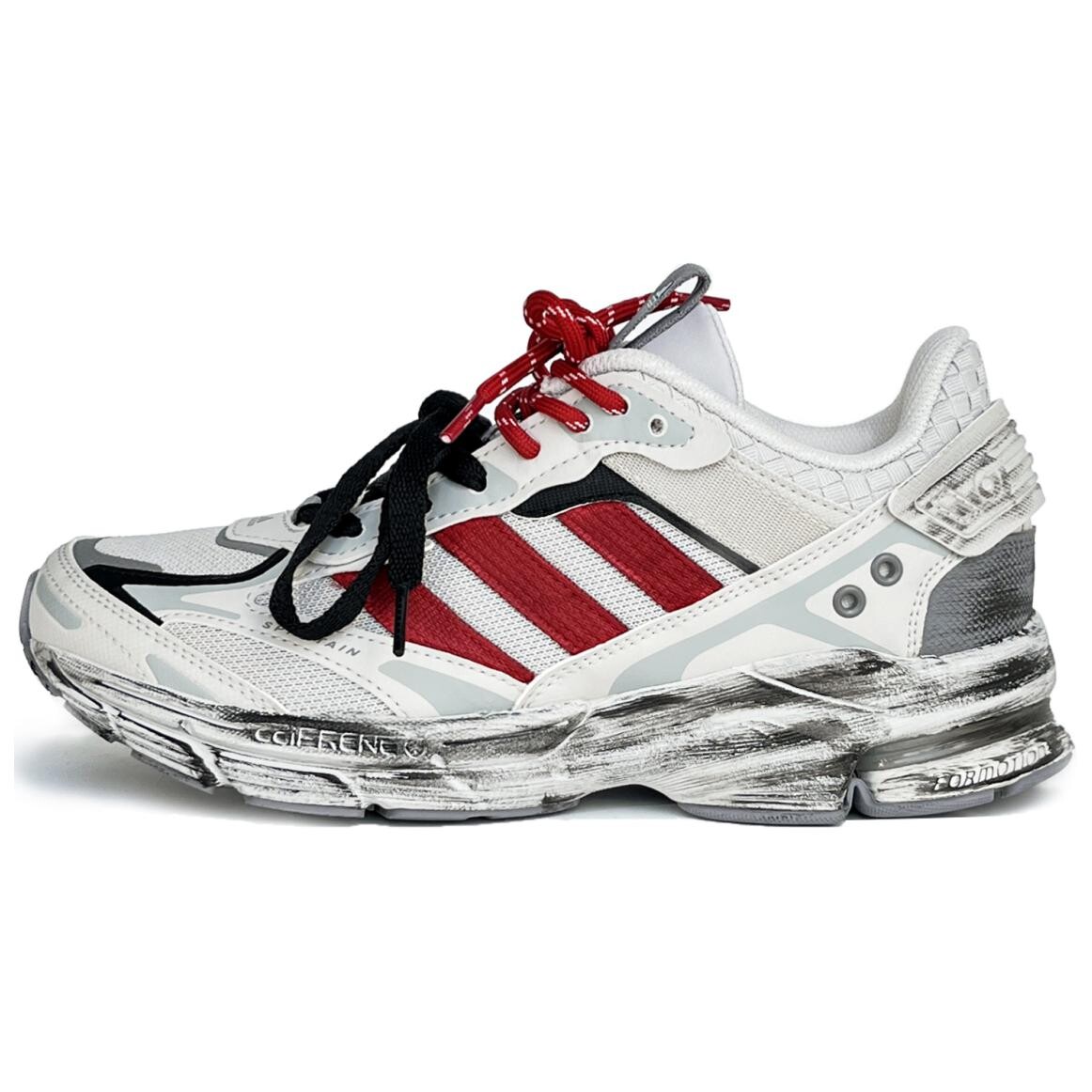 

Кроссовки Spiritain 2000 унисекс с низким верхом серые/красные/черные Adidas