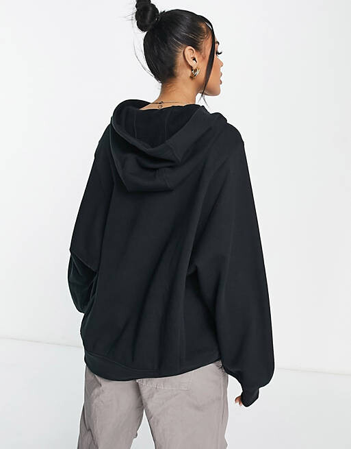 

Черная толстовка оверсайз adidas Originals premium Essentials, Черный