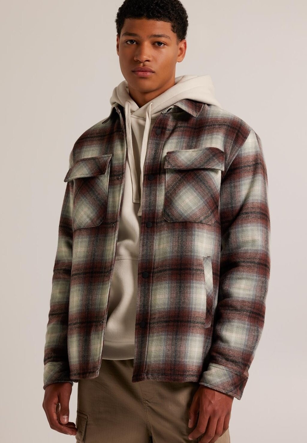 

Рубашка HORACE PADDED America Today, цвет new brown