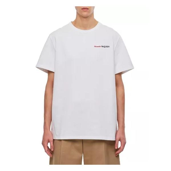 

Футболка jersey t-shirt Alexander Mcqueen, белый