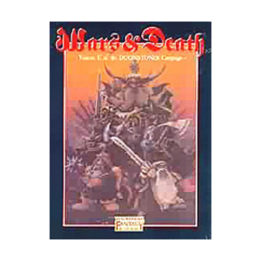 

Doomstones Campaign Vol. 2 - Wars & Death, Warhammer Fantasy Roleplay (Hogshead Publishing), мягкая обложка