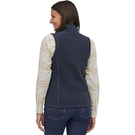Флисовый жилет Better Sweater женский Patagonia, темно-синий толстовка unisex uniqlo fleece sweater синий