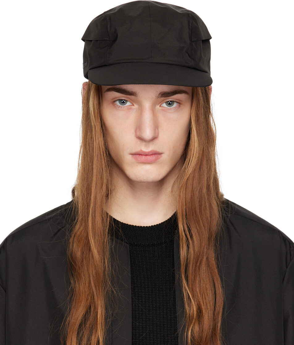 

Черная трехслойная кепка с четырьмя панелями Norse Projects ARKTISK