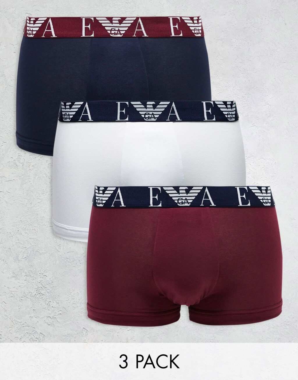 

Набор из трех плавок Emporio Armani Bodywear