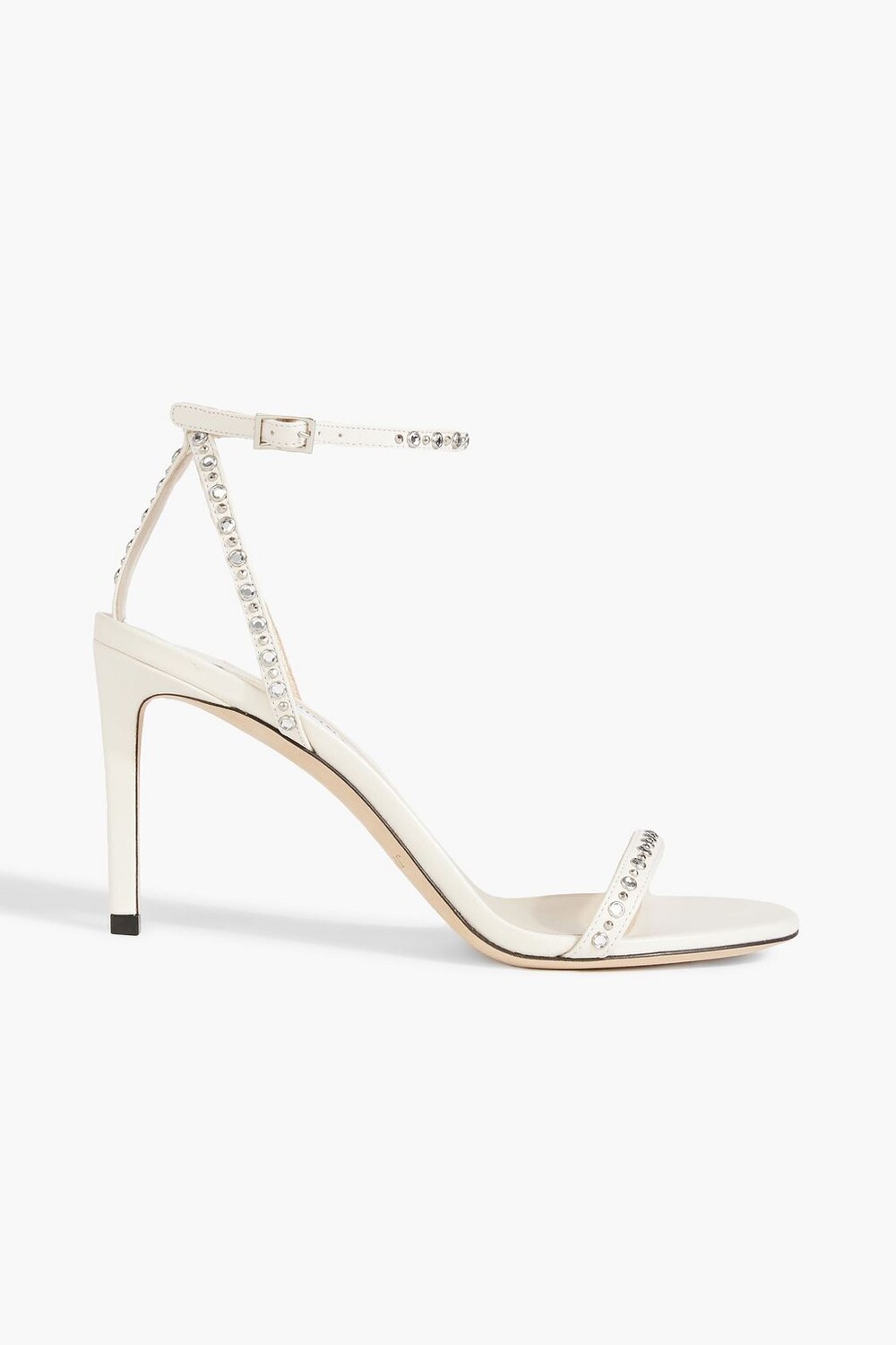 

Босоножки Minny 85 с декором JIMMY CHOO, белый
