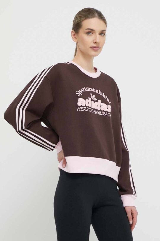 

Толстовка adidas Originals, коричневый