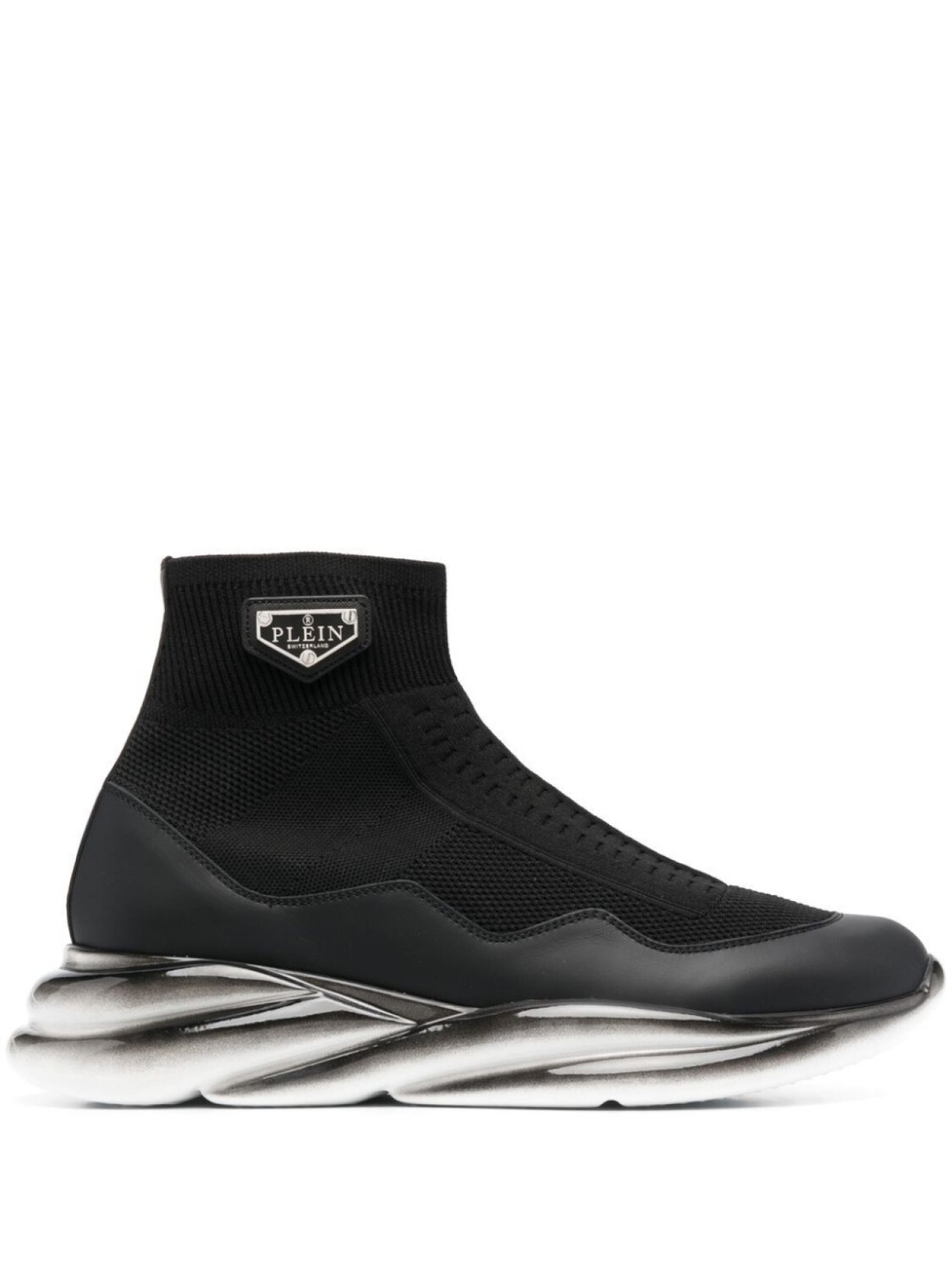 

Philipp Plein кроссовки-носки Skywalker Runner, черный