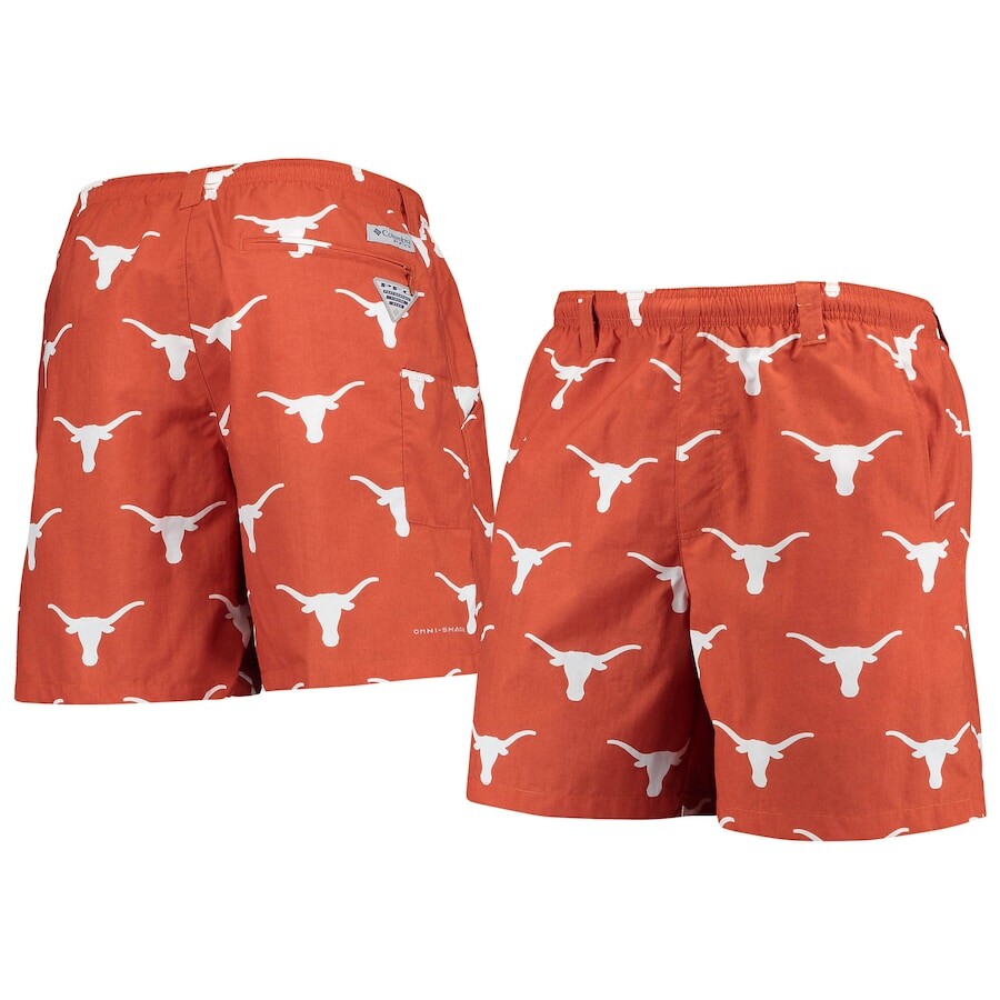 

Шорты Columbia PFG Texas Longhorns, оранжевый