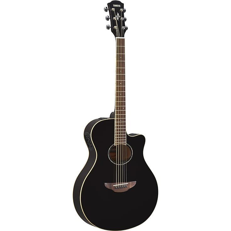 

Акустическая гитара Yamaha APX600 Thin Body Acoustic-Electric Guitar - Black