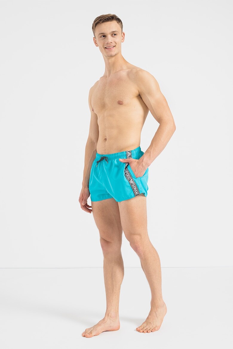 

Плавки-Шорты с логотипом Emporio Armani Underwear, бирюзовый
