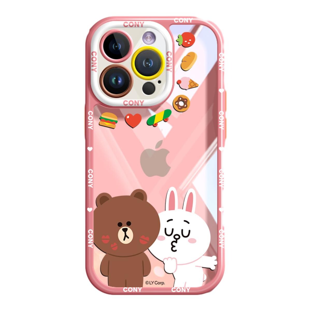 

Super Mouse Чехол для телефона, The cherry blossom pink brown bear family