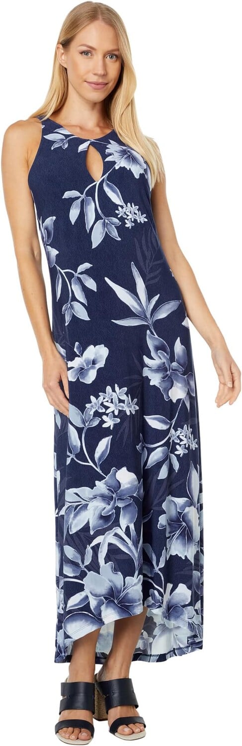 

Платье Jasmina с цветочным принтом и флиртом Tommy Bahama, цвет Island Navy