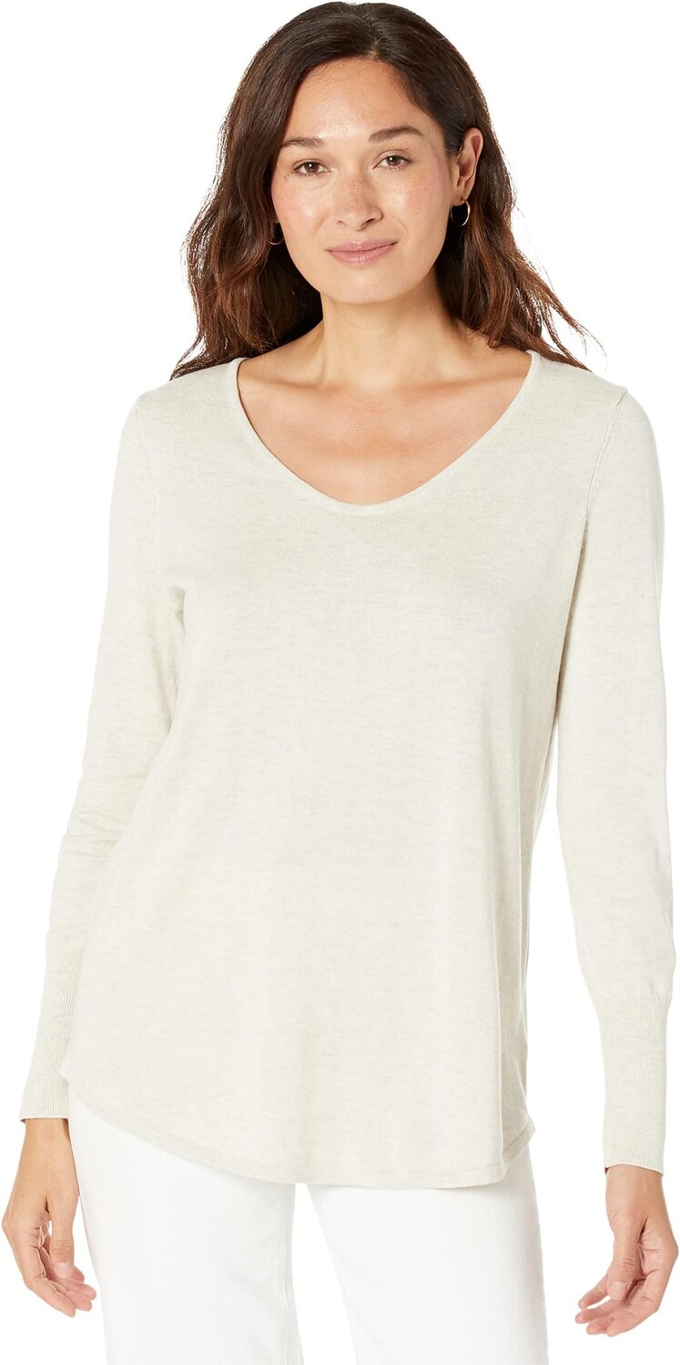 

Свитер Vital V-Neck NIC+ZOE, цвет Putty