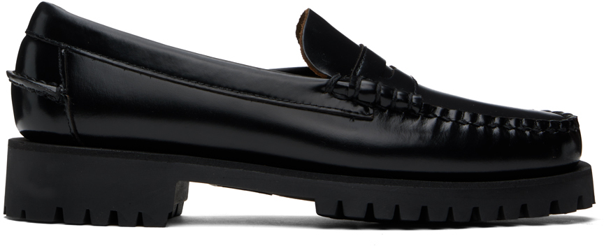 

Черные лоферы Dan Lug Sebago, цвет Black