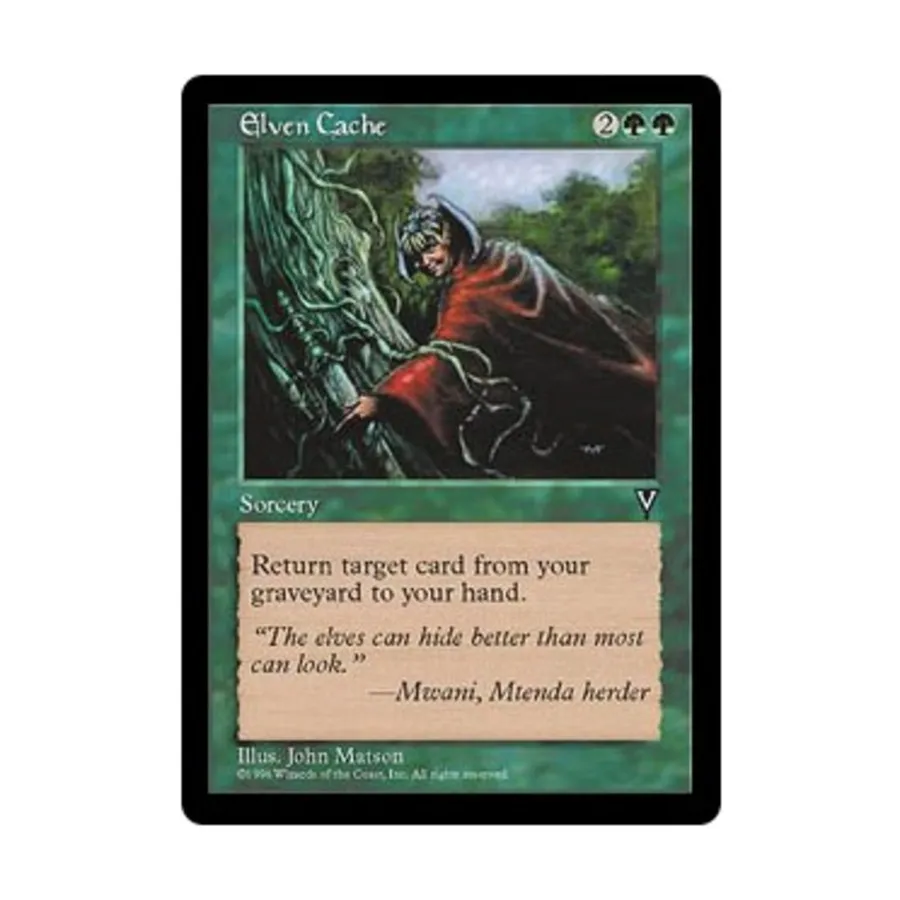 

CCG Эльфийский тайник (С), MTG - Visions