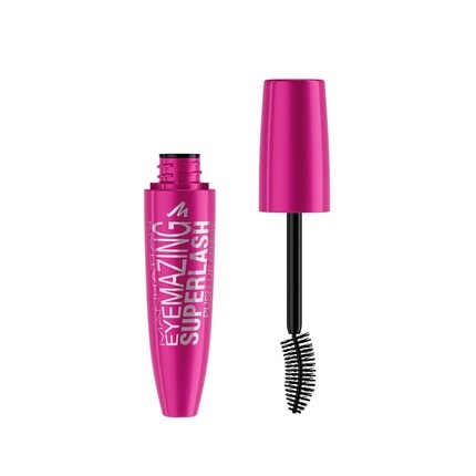 

Тушь для ресниц Eyemazing Superlash 001 Черная, интенсивный объем с эффектом пуш-ап, 12 мл, Manhattan