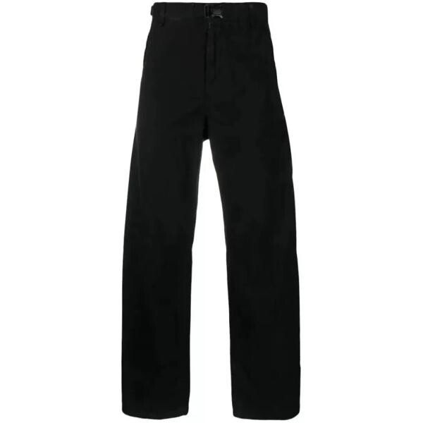 

Брюки buckled straight-leg trousers Cp Company, черный