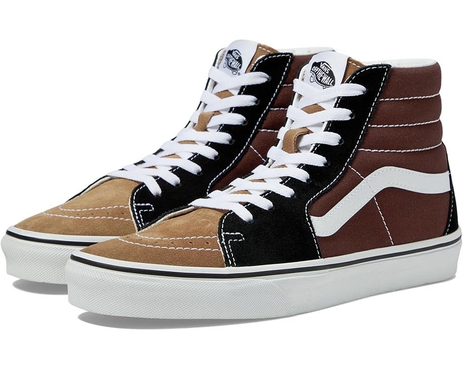 

Кроссовки Vans Fu Sk8-Hi, цвет Color-Block Black/Brown
