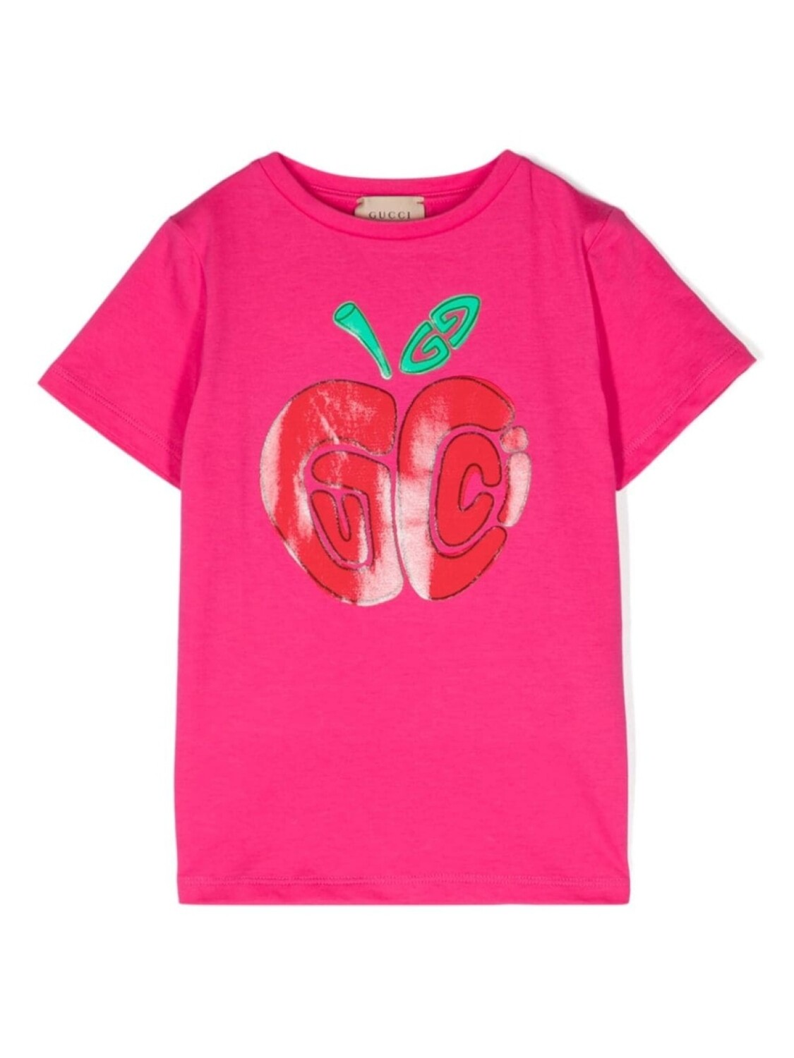 

Gucci Kids футболка с логотипом, розовый