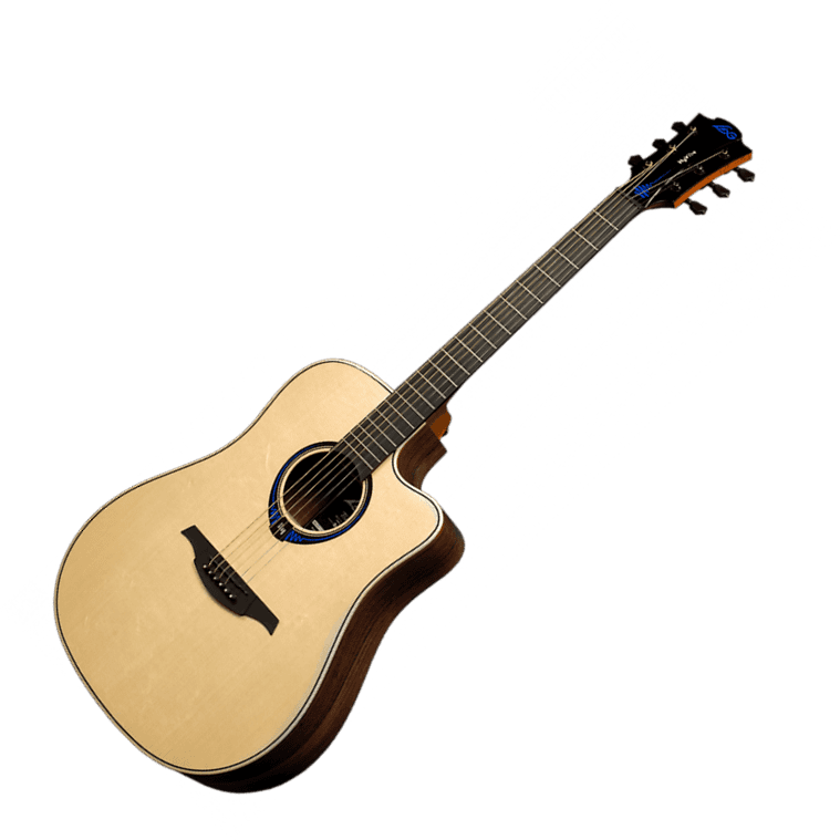 цена Акустическая гитара Lag THV30DCE Hyvibe 30 Acoustic-Electric Guitar w/Case,Multi-Effects(Bluetooth,Reverb,Chorus &Delay)