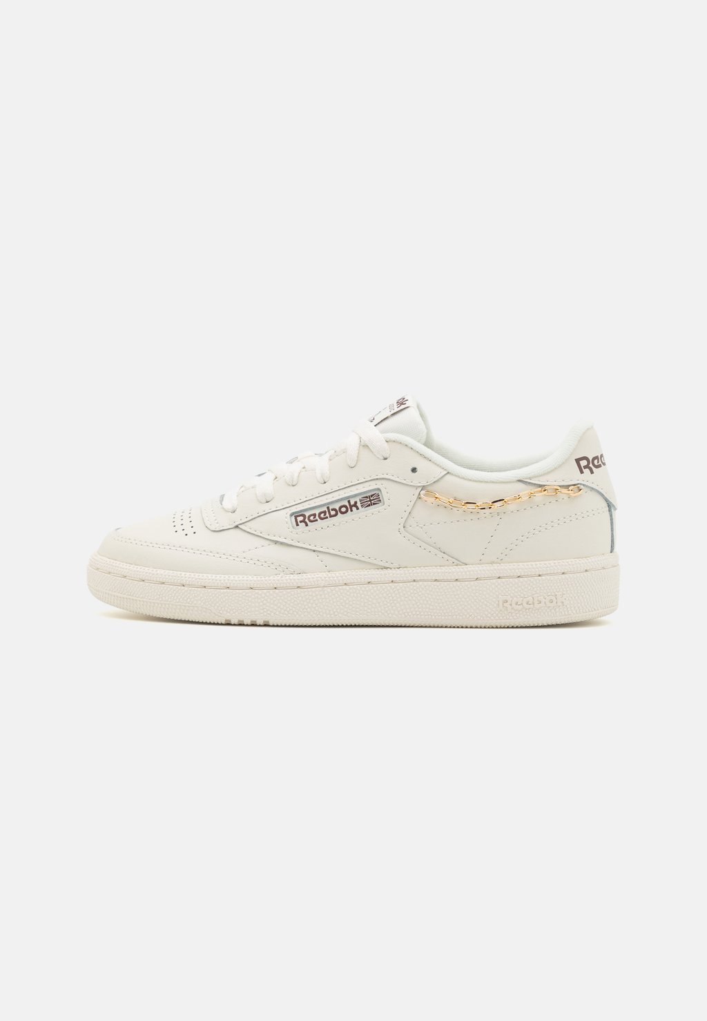 

Кроссовки низкие CLUB C 85 Reebok Classic, цвет off-white/gold/brown