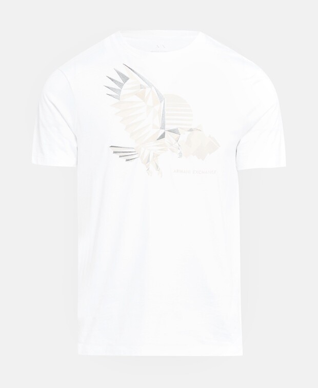 

Футболка органик Armani Exchange, белый