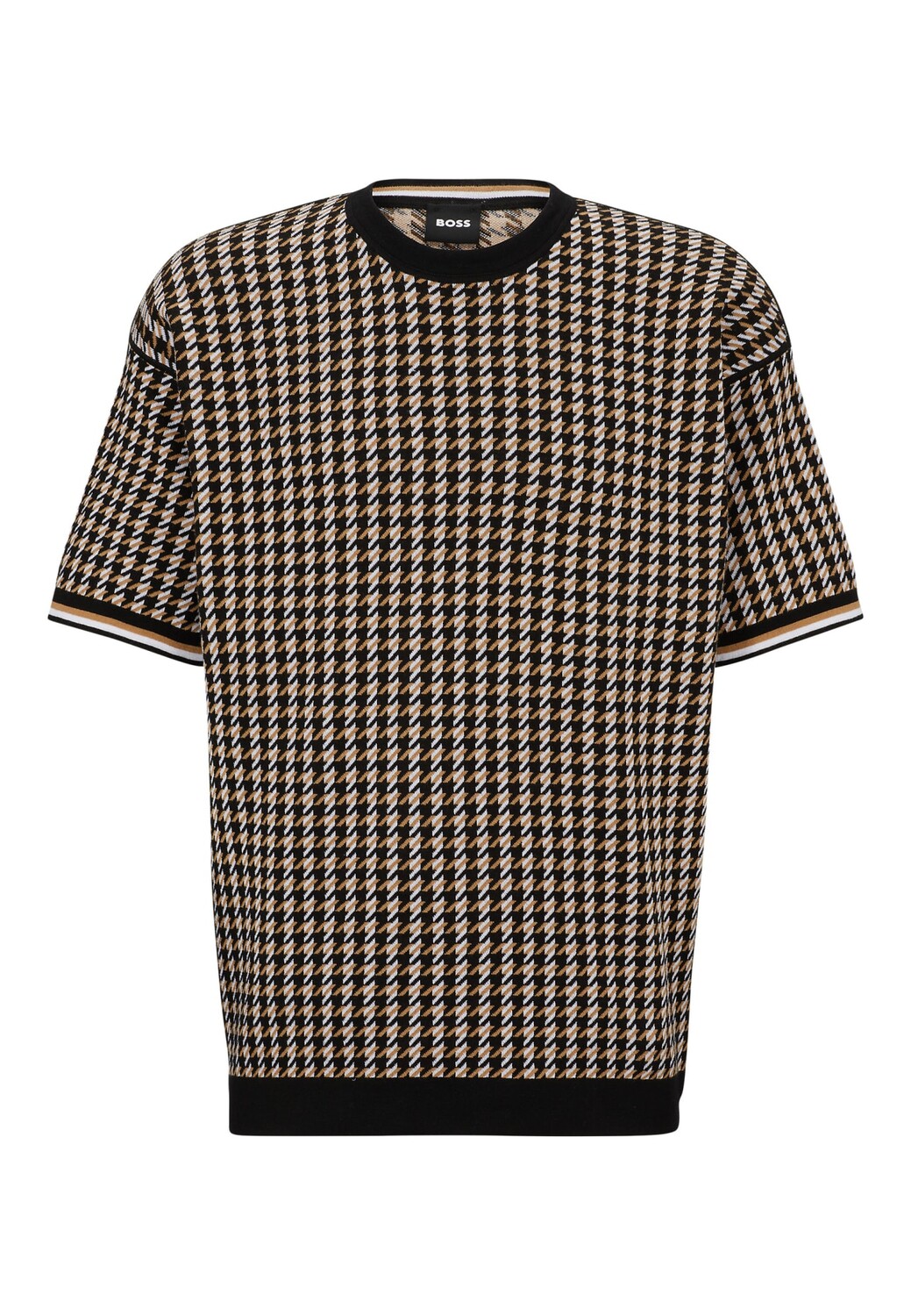 

Свитер BOSS OFILO Relaxed Fit, черный