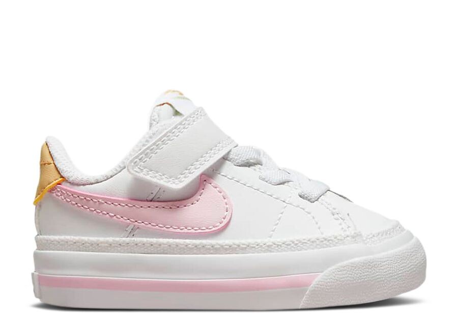

Кроссовки Nike Court Legacy TD, цвет White Pink Foam