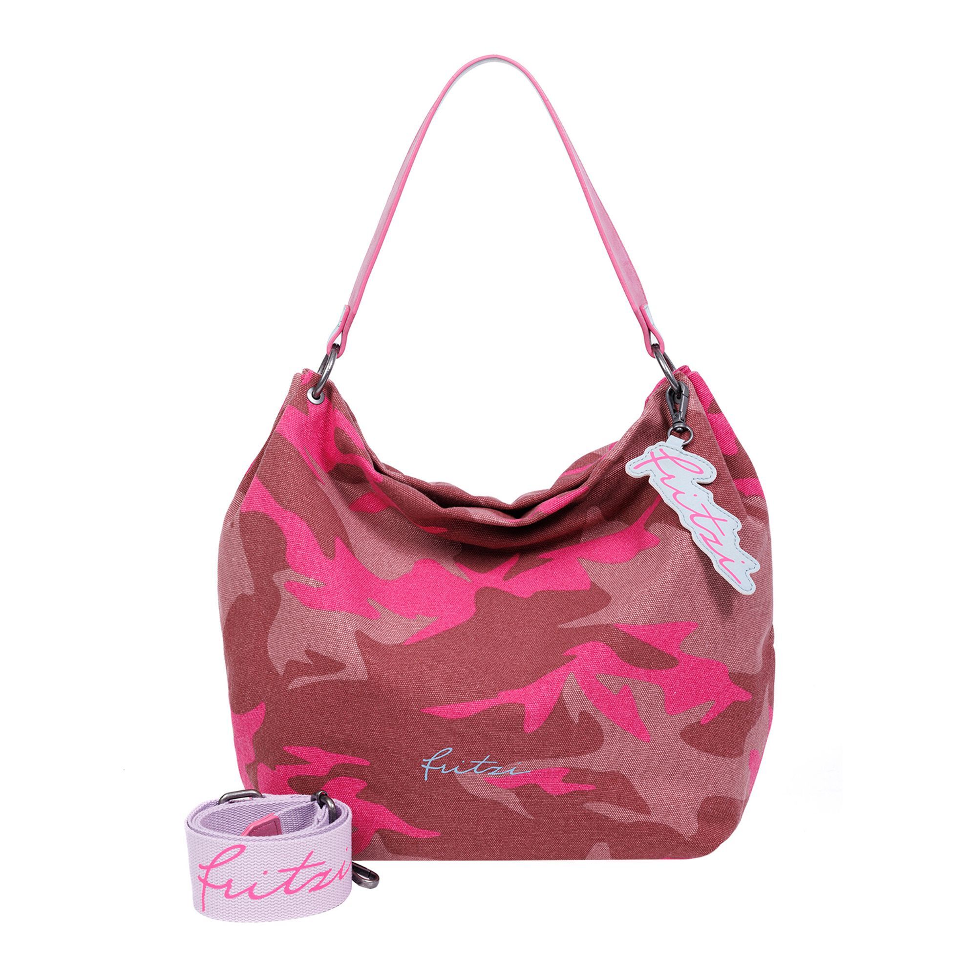 Сумка шоппер Fritzi aus Preußen Joshi02 Canvas Tasche 40см, розовый