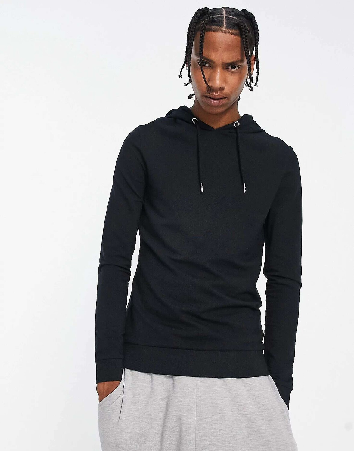 

Черное худи ASOS, Черный